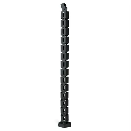 KABLO TOPLAYICI (OMURGA MODEL)(75 CM) SİYAH 1